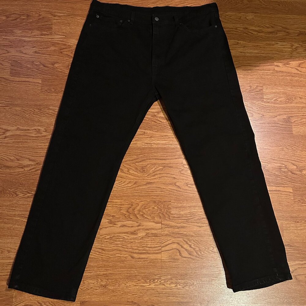 Levi's 505™ Regular Fit Men's Black Denim Jeans